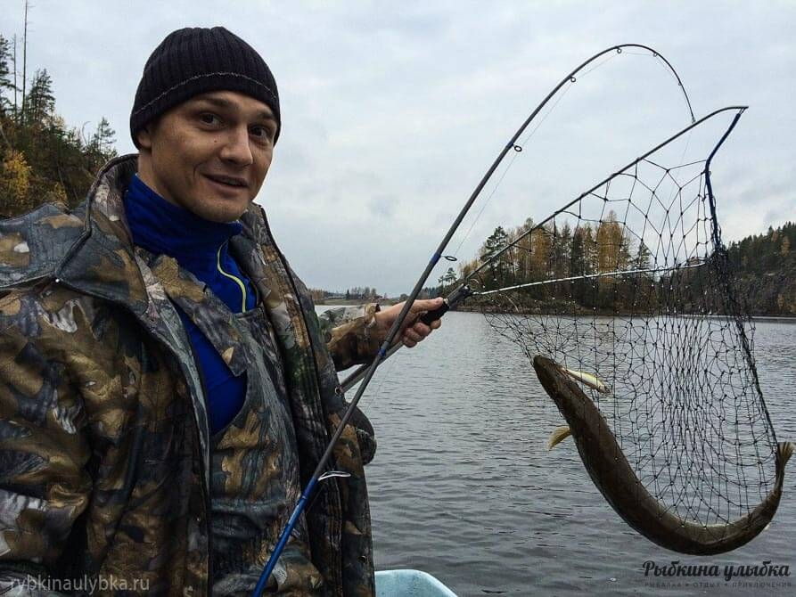 Щука на 2.4 кг в Ладожских шхерах