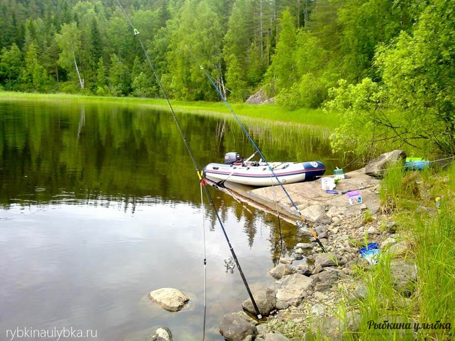 Стоянка в Ладожских шхерах